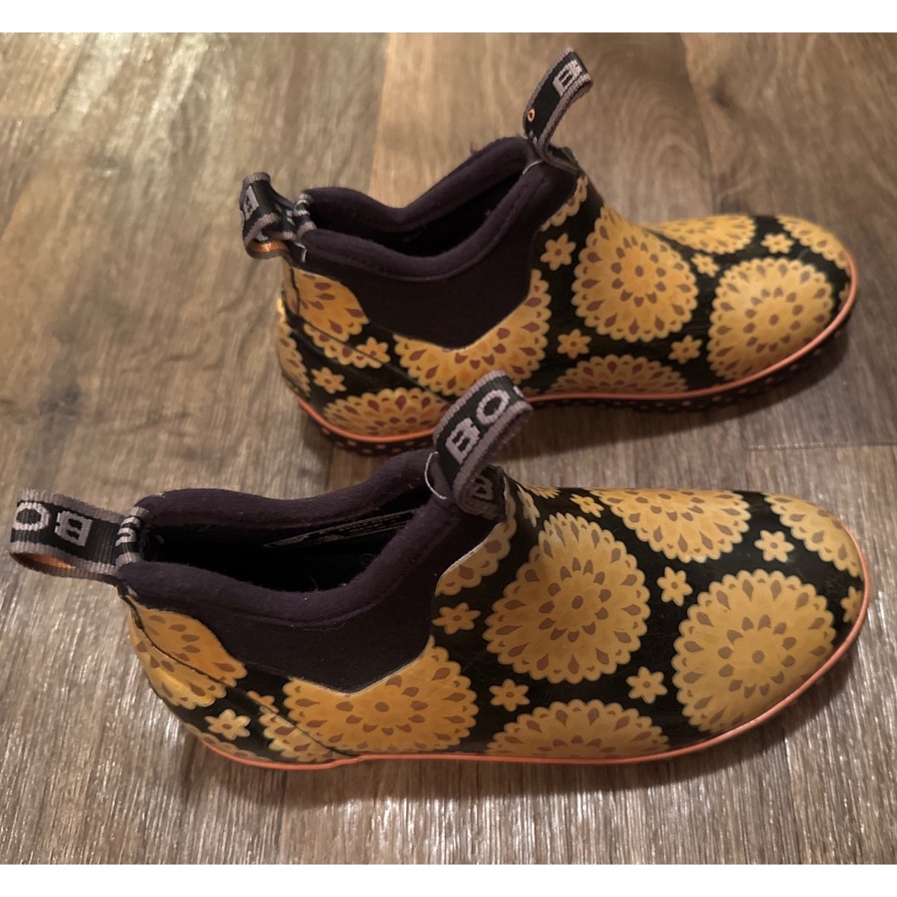 Bogs Mattie Dahlia Garden Shoes Ankle Floral Outdoors Mandala 52258 Girl's 1